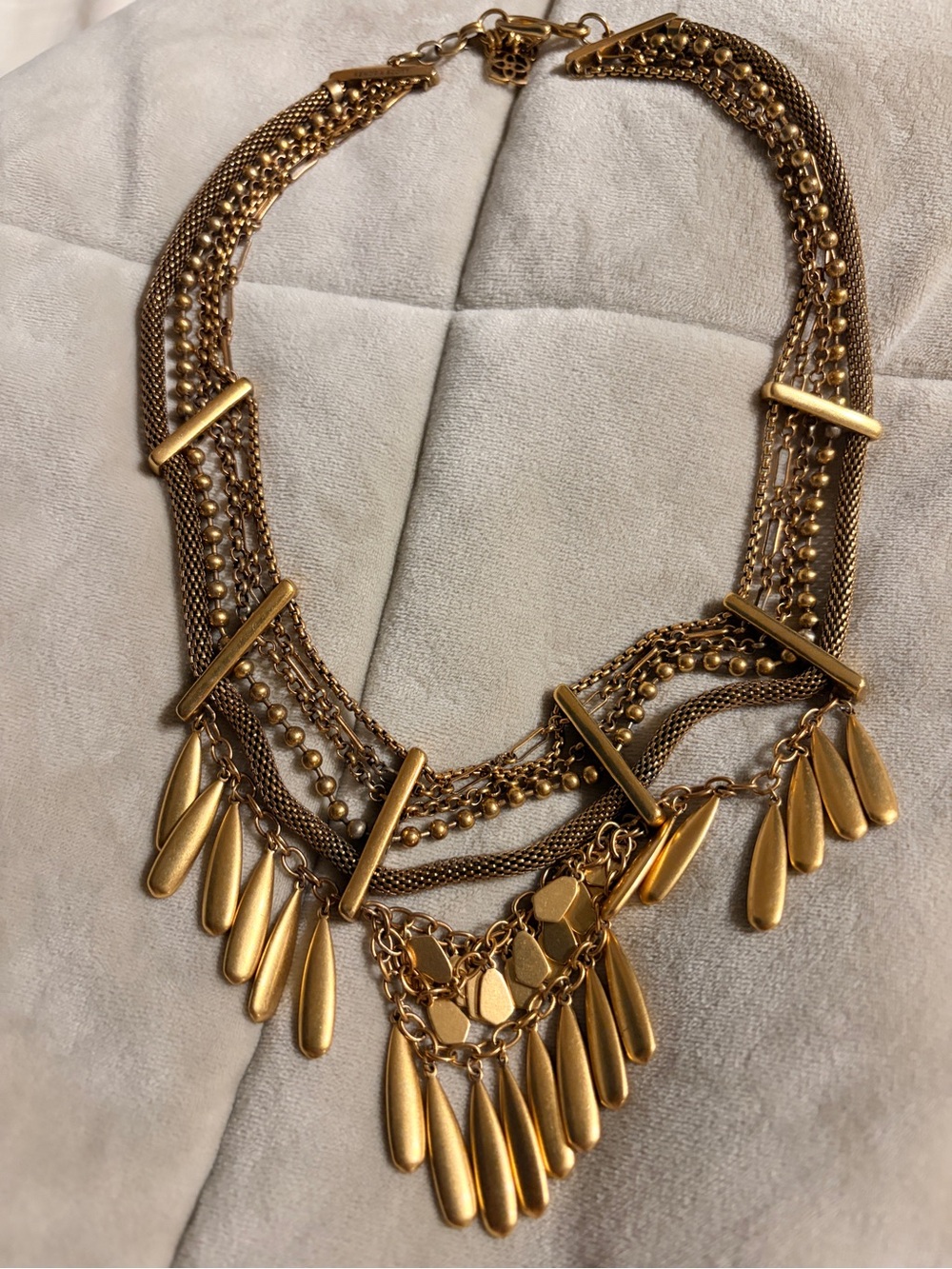 Kendra Scott Sydney Statement Necklace - 24k gold plated